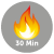 Ohňovzdornosť 30 minút pre dokumenty